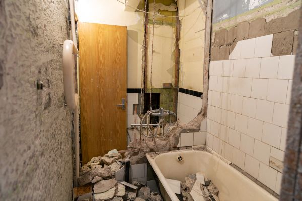 Shower Tile Demolition in Sanford